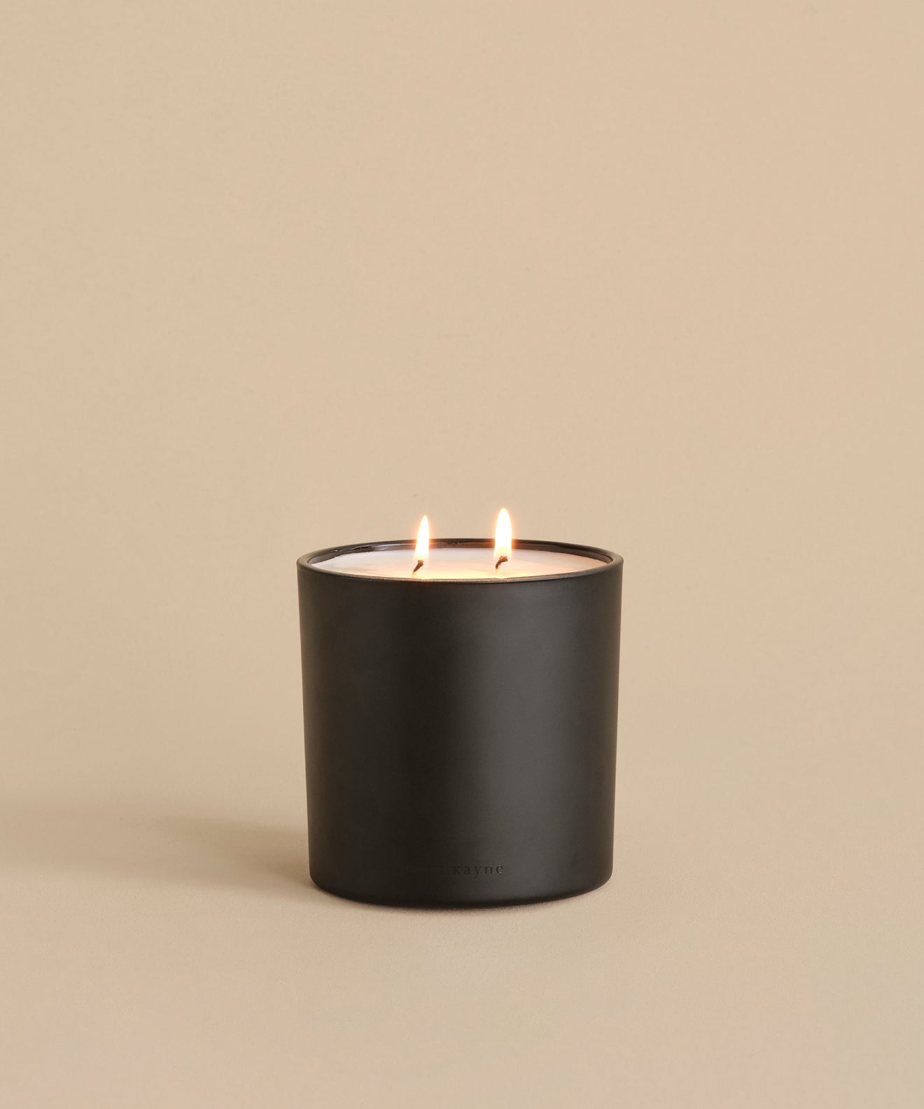 Large Sun Valley Glass Candle