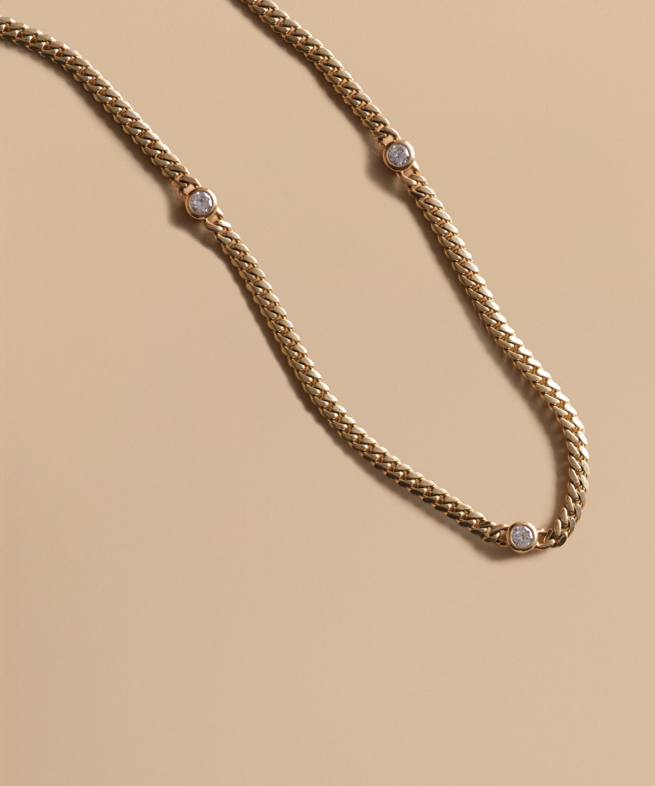 Merit Round Cut Diamond Necklace