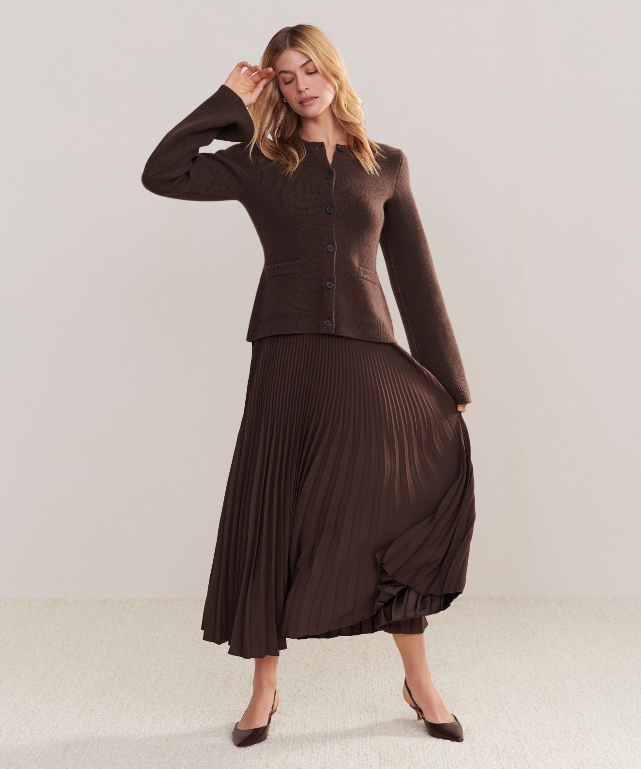 Pleated Skirt