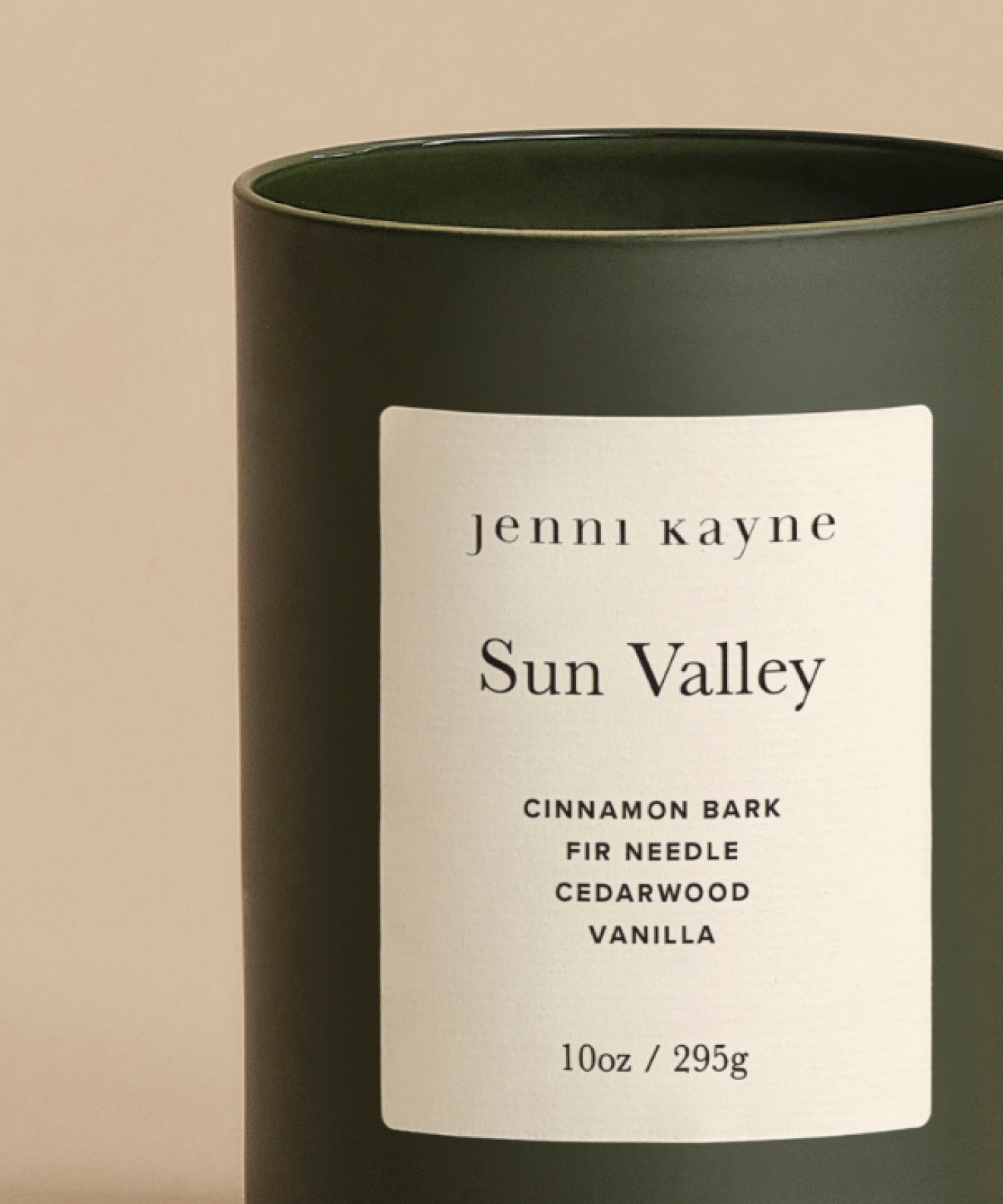 Sun Valley Glass Candle